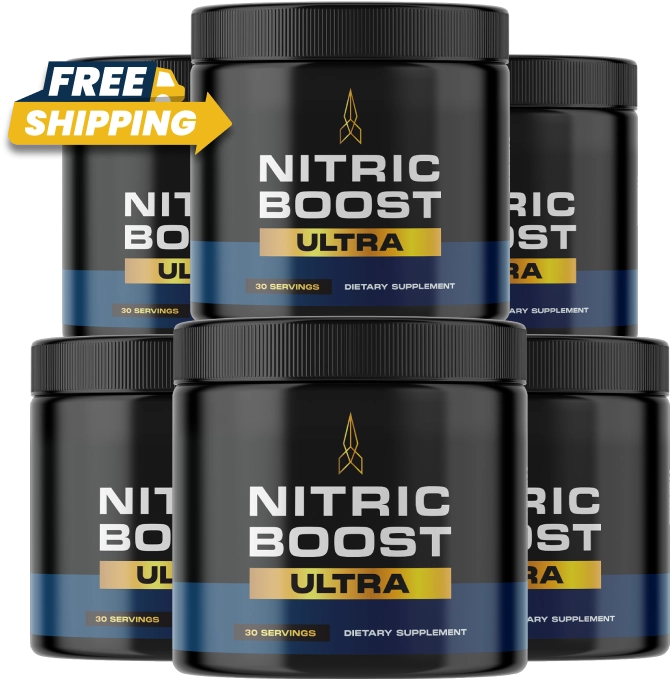 Six jars of Nitric Boost